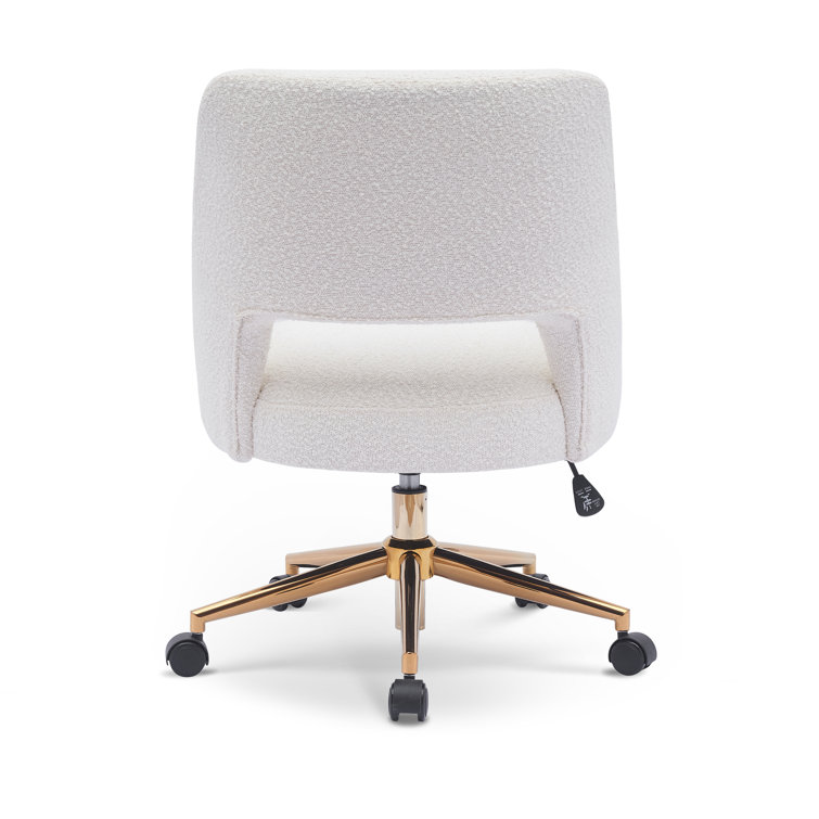 Boucle discount desk chair